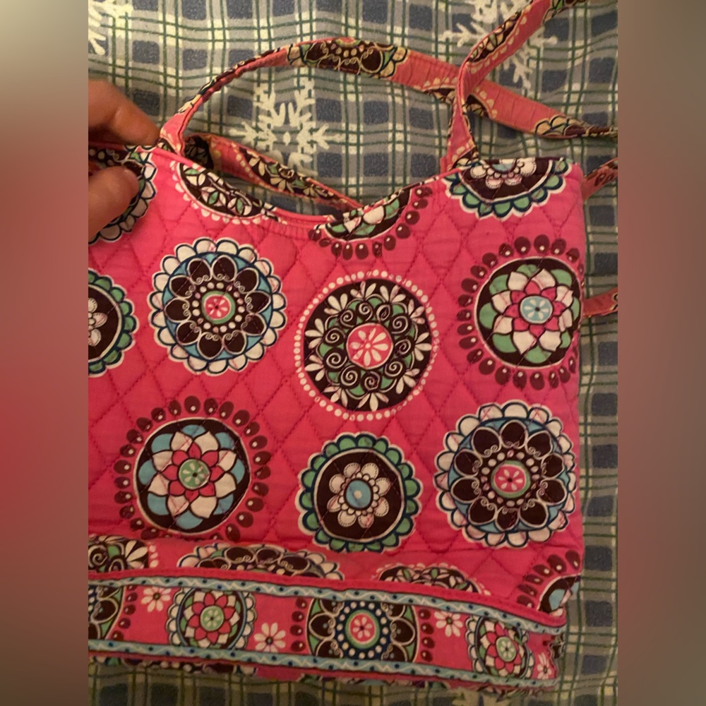 Hot pink Vera Bradley bag